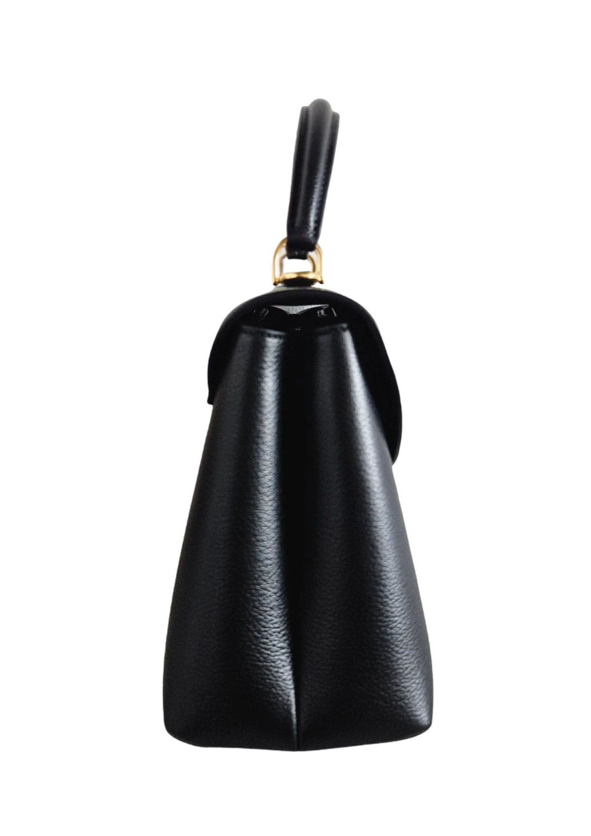 Celine Medium Nino Supple Grained Calfskin Top-Handle Bag – Black – Women