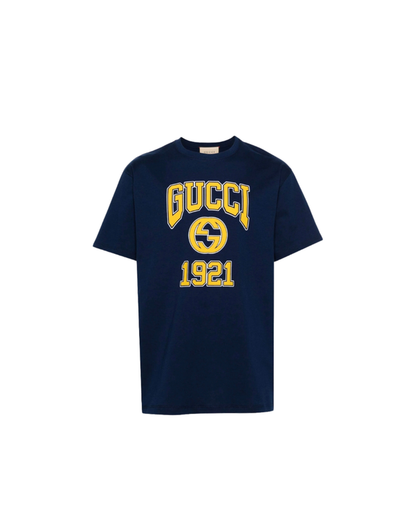 Gucci Blue Printed T-Shirt