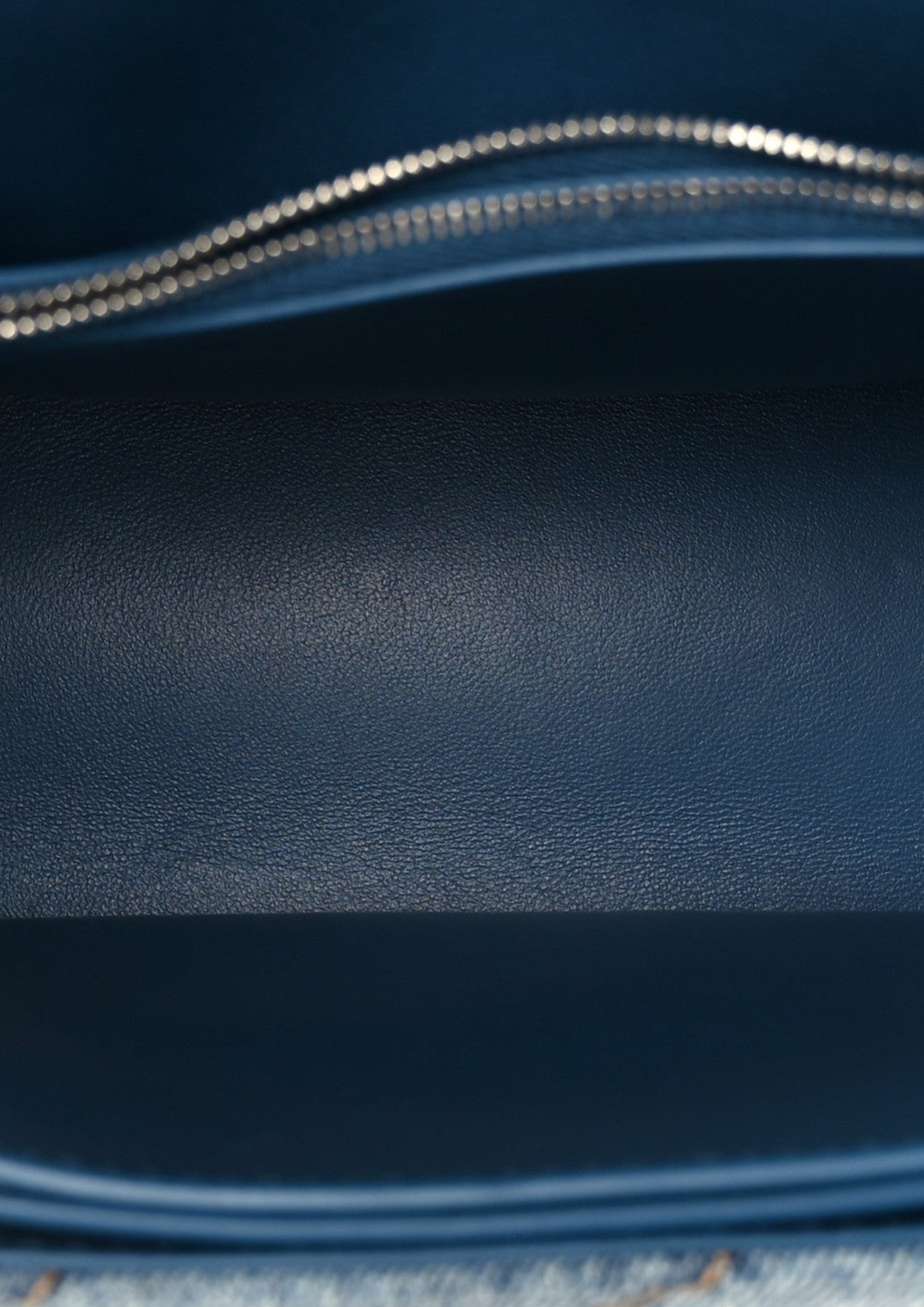 Balenciaga Crush Medium Shoulder Bag Denim Blue Women