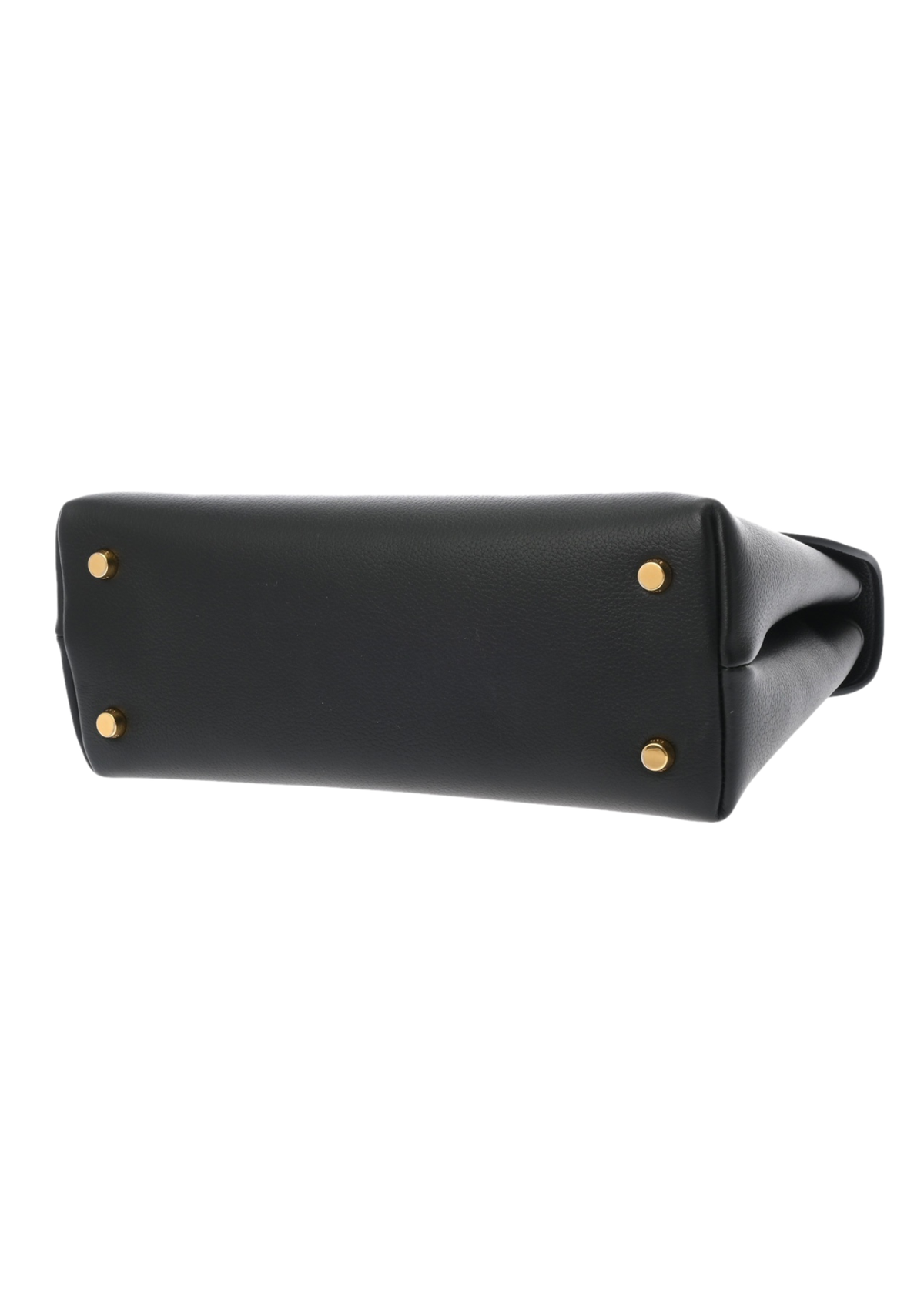 Celine Medium Nino Supple Grained Calfskin Top-Handle Bag – Black – Women