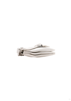Balenciaga BB Soft Flap Shoulder Bag White Women