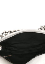 Balenciaga BB Soft Flap Shoulder Bag White Women