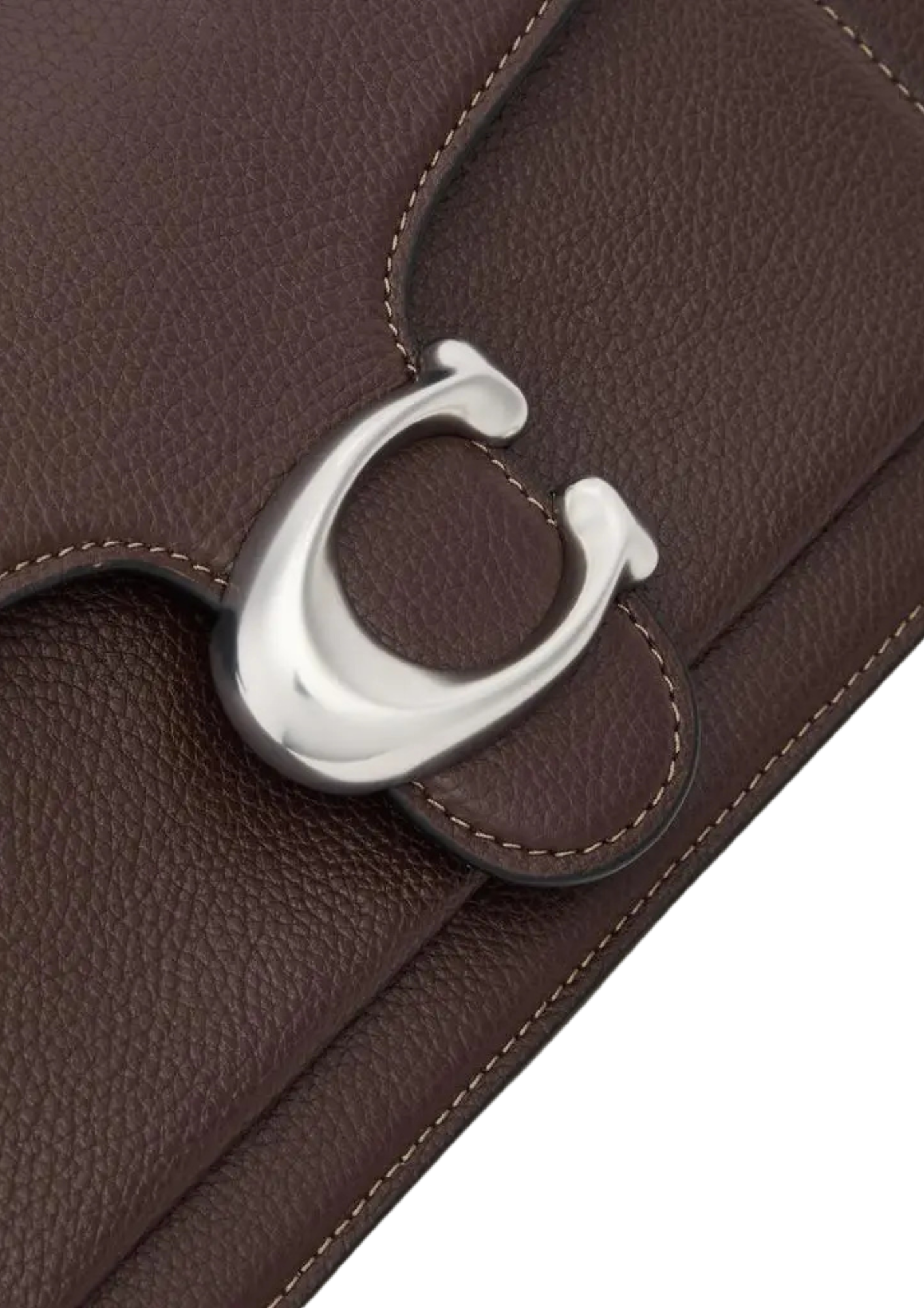 Coach Tabby Brown Leather Crossbody Bag