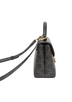 Celine Teen Nino Triomphe Canvas Top-Handle Bag – Brown/Black – Women