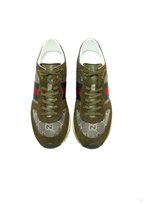 Gucci Re-Motion sneakers for Men in Olive / Multi - front product view