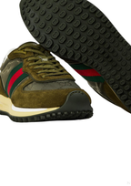 Gucci Re-Motion sneakers for Men in Olive / Multi - product view 2