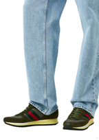 Gucci Re-Motion sneakers for Men in Olive / Multi - product view 3