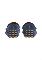 Gucci Men Leather Loafer in Blue / Black - product view 4