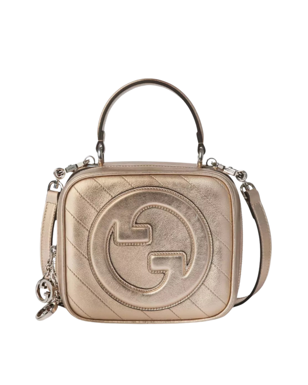 Gucci Gold Small Blondie Top Handle Bag