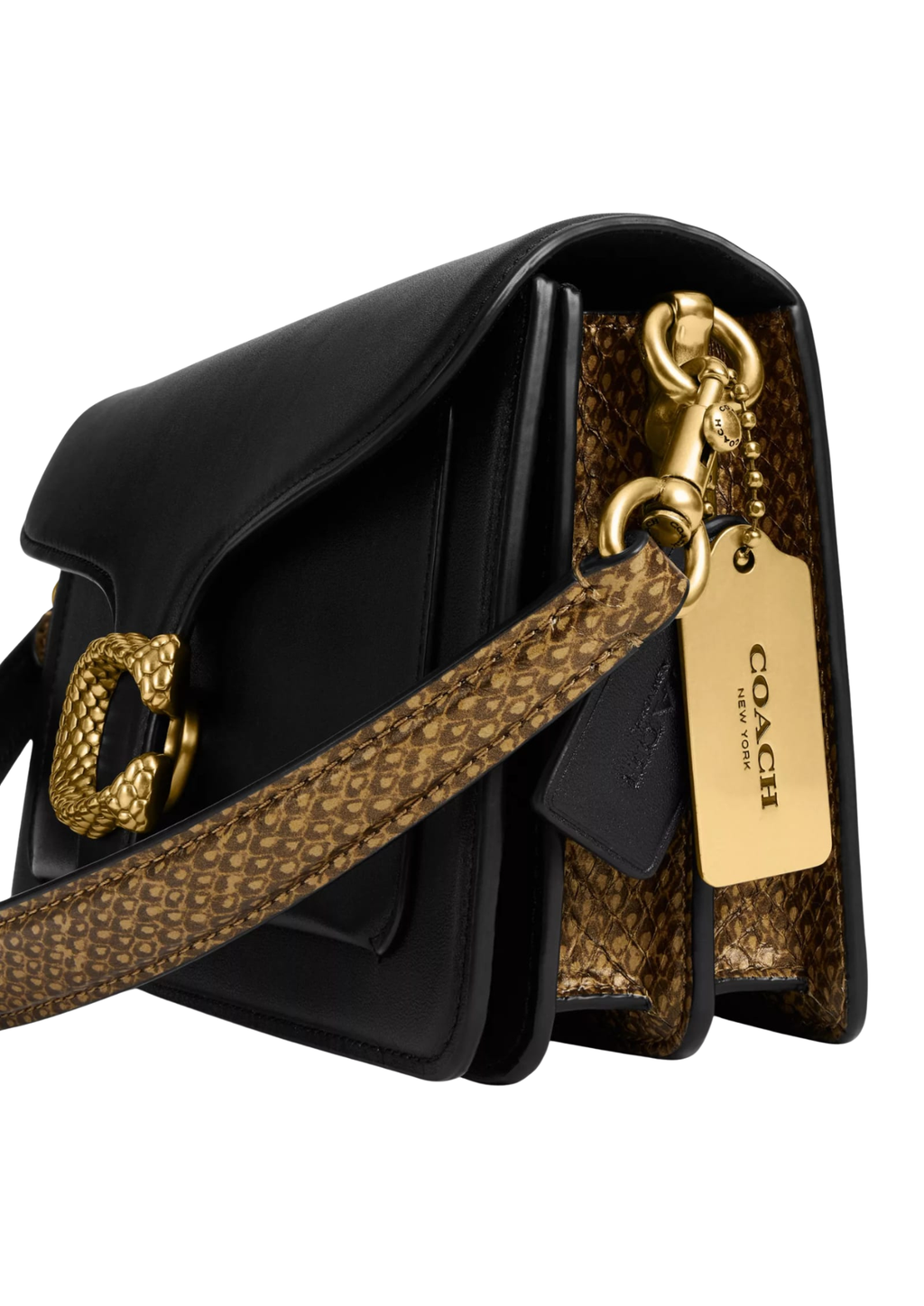 Coach Snakeskin Tabby Shoulder Bag