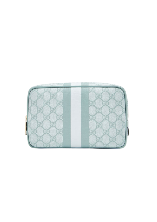 Gucci GG Supreme Toiletry Pouch – Blue