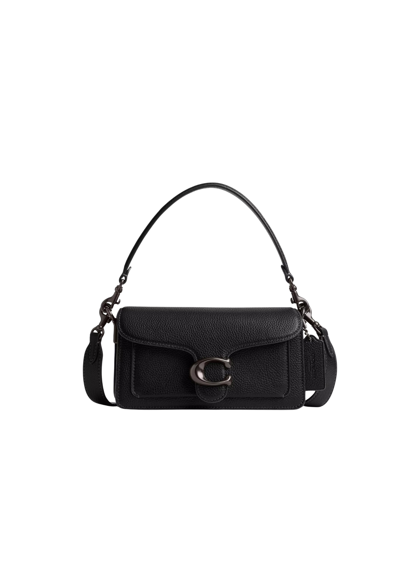 Coach Tabby Pebble Leather Shoulder Bag