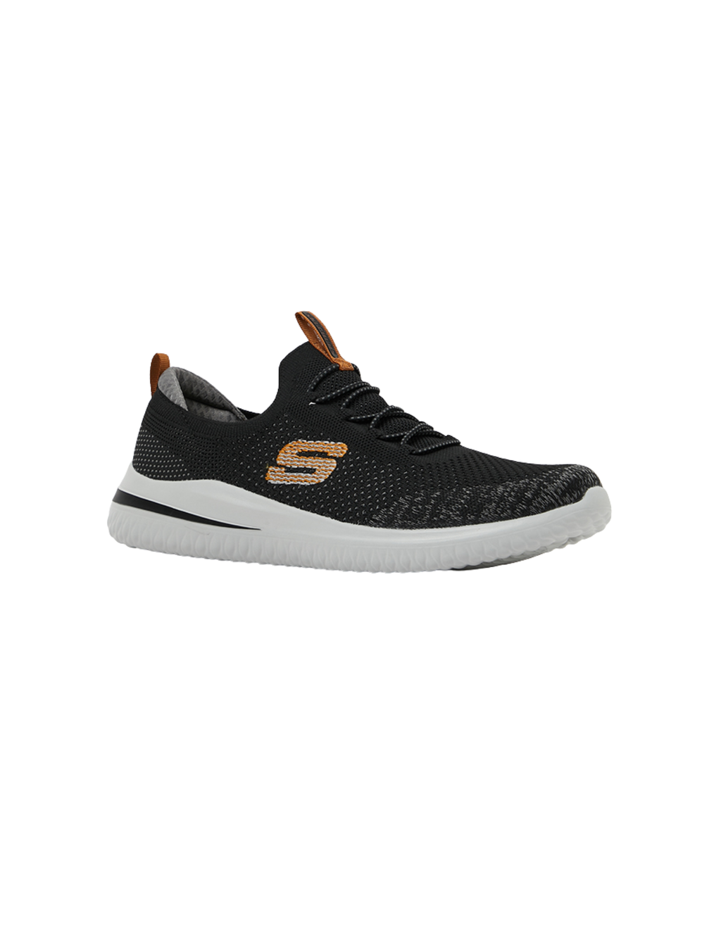 Skechers Delson 3.0 Mendon Memory Foam Slip-On Sneakers – Black – Men