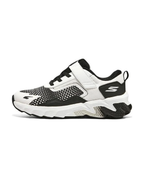 Skechers Elite Sport Tread Hook-and-Loop Mesh Sneakers – White / Black – Boys