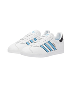 adidas Originals Gazelle Low-Top Sneakers – White & Blue – Unisex