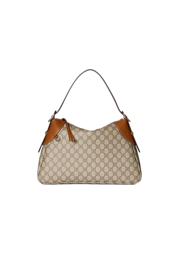 Gucci GG Emblem Medium Shoulder Bag
