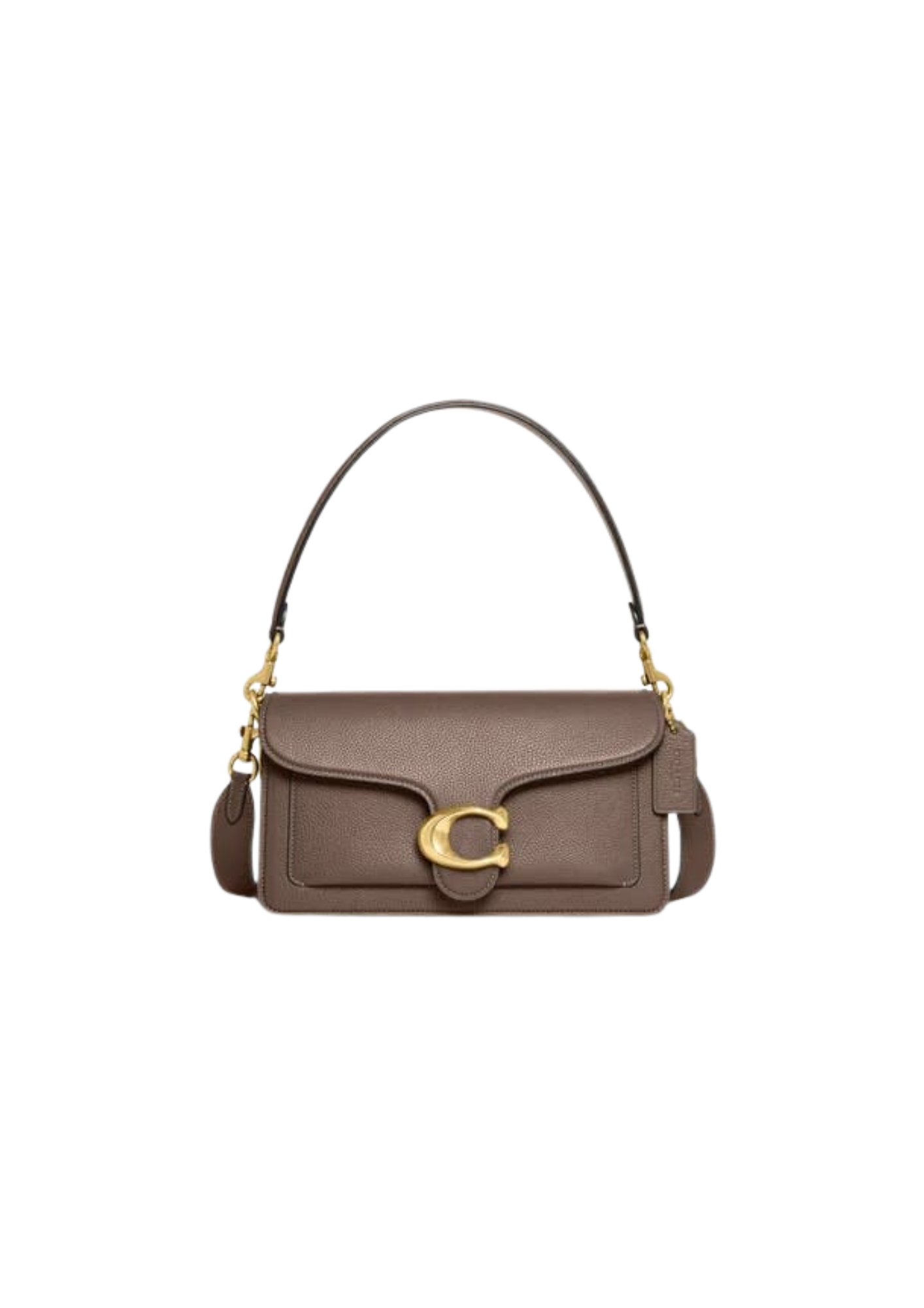 Coach Pebbled Leather Tabby Shoulder Bag