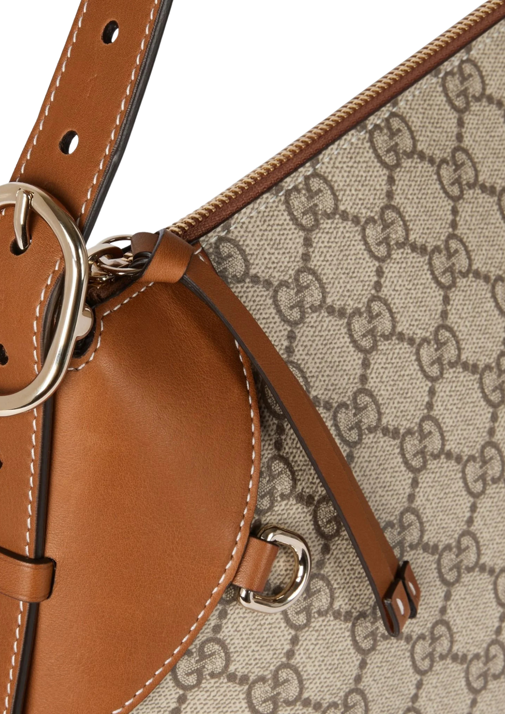 Gucci GG Emblem Medium Shoulder Bag