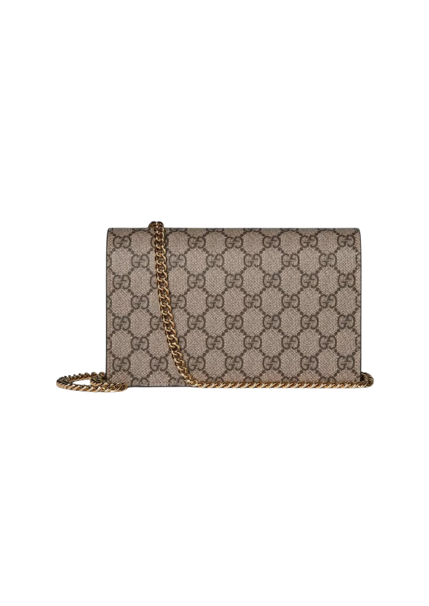 Gucci GG Marmont Bi-Color Wallet on Chain