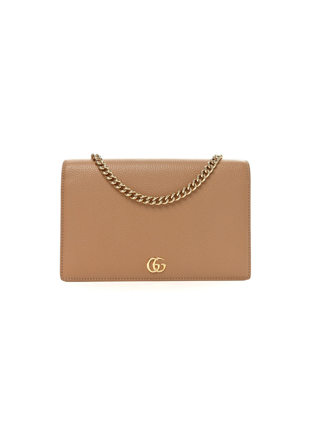 Gucci GG Marmont Bi-Color Wallet on Chain