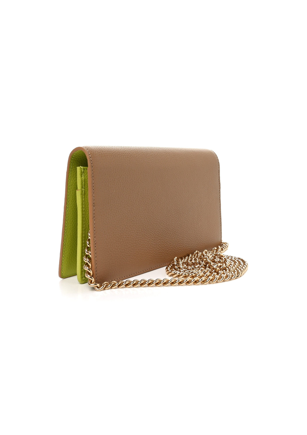 Gucci GG Marmont Bi-Color Wallet on Chain