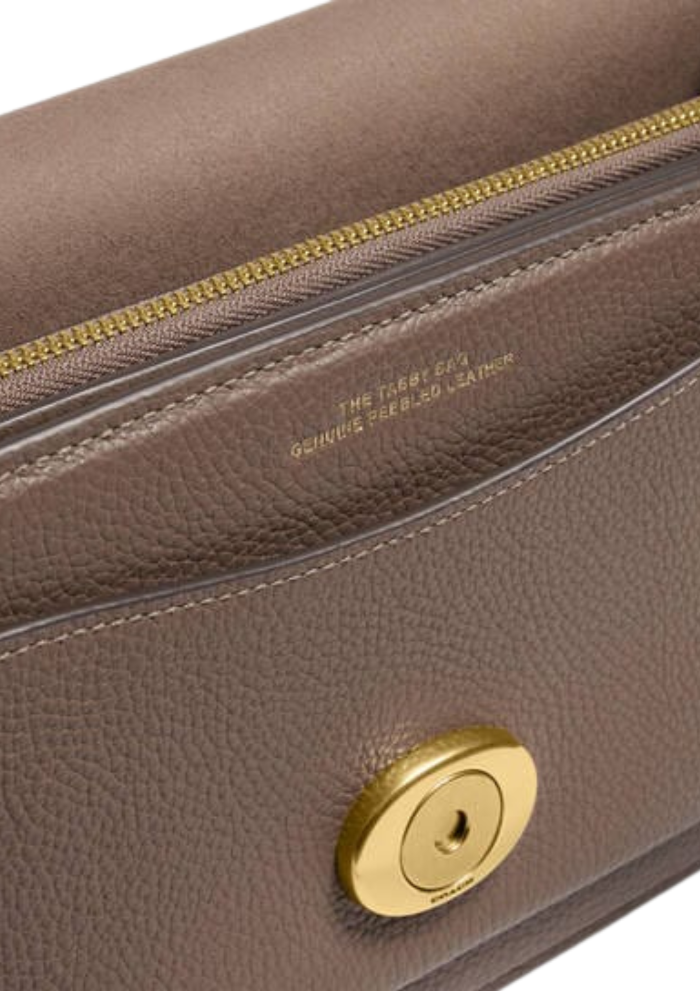 Coach Pebbled Leather Tabby Shoulder Bag