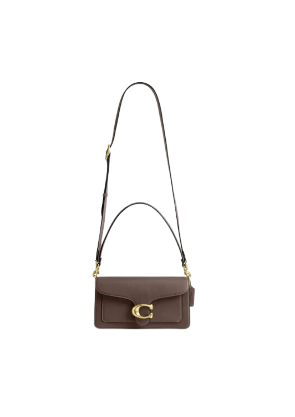 Coach Pebbled Leather Tabby Shoulder Bag