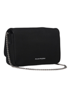 Alexander McQueen Small Skull Graffiti Shoulder Bag – Black/White – Women