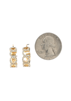 Gucci Script Earrings