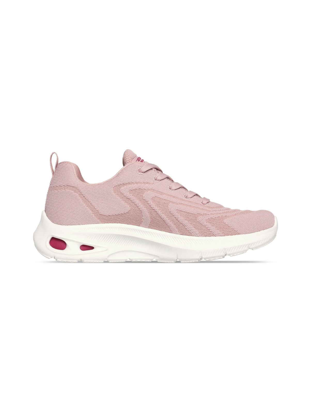 Skechers BOBS Unity Sleek Prism Memory Foam Knit Sneakers – Blush Pink – Women