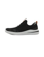 Skechers Delson 3.0 Mendon Memory Foam Slip-On Sneakers – Black – Men