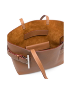 Alexander McQueen T-Bar Sling Large Calf Leather Shopper Tote Bag –  Women