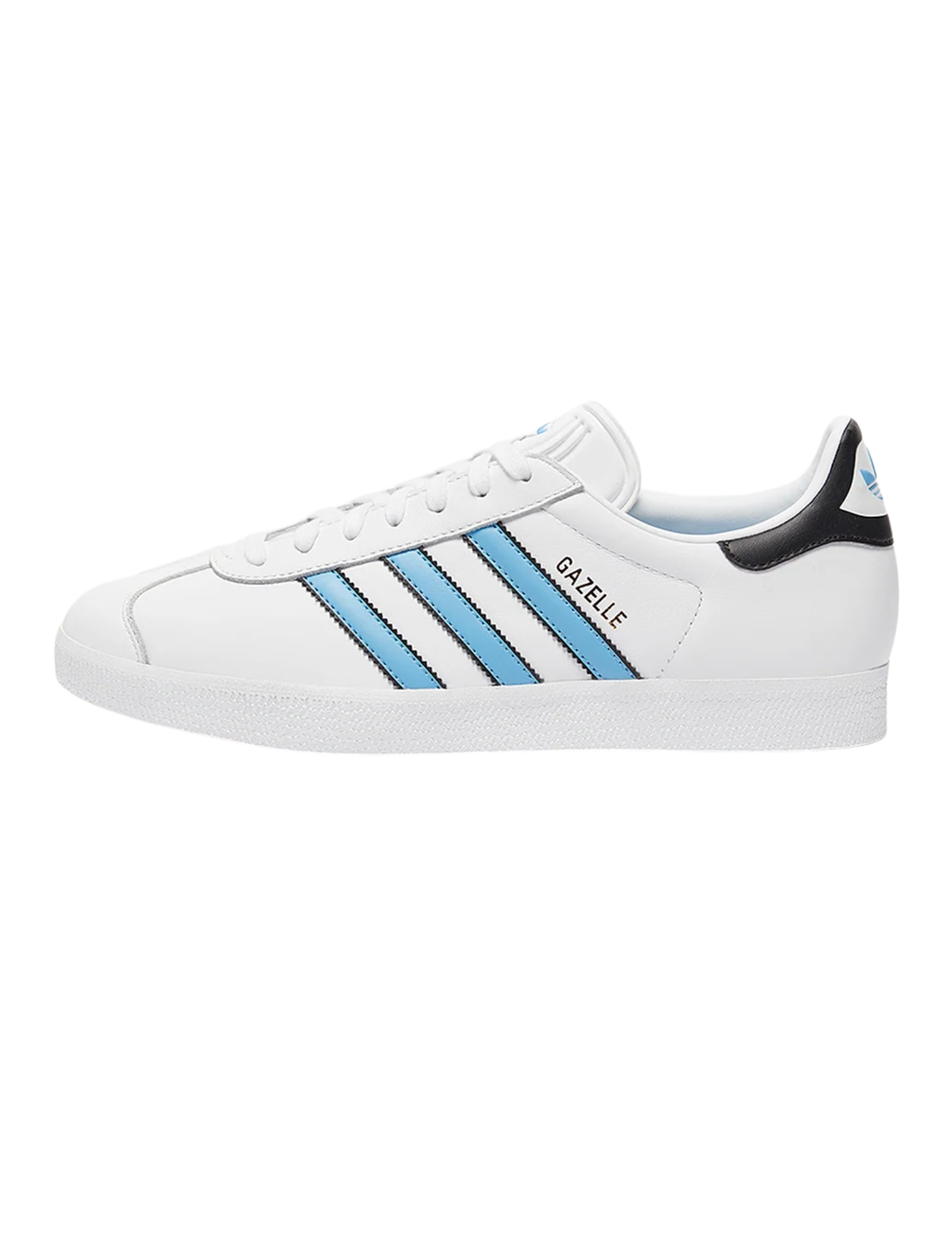 adidas Originals Gazelle Low-Top Sneakers – White & Blue – Unisex