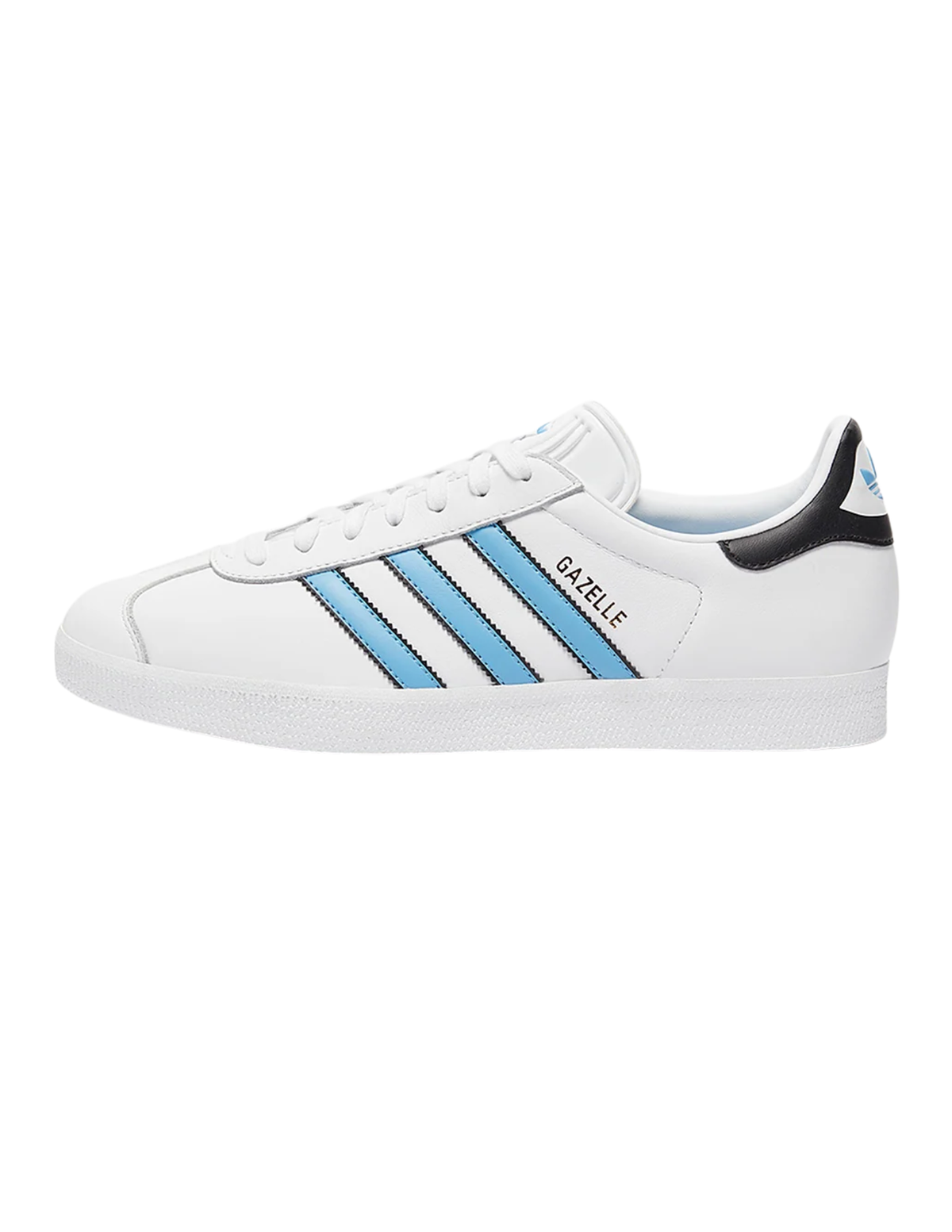 adidas Originals Gazelle Low-Top Sneakers – White & Blue – Unisex