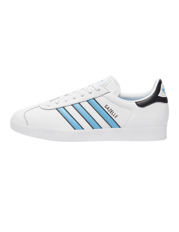 adidas Originals Gazelle Low-Top Sneakers – White & Blue – Unisex