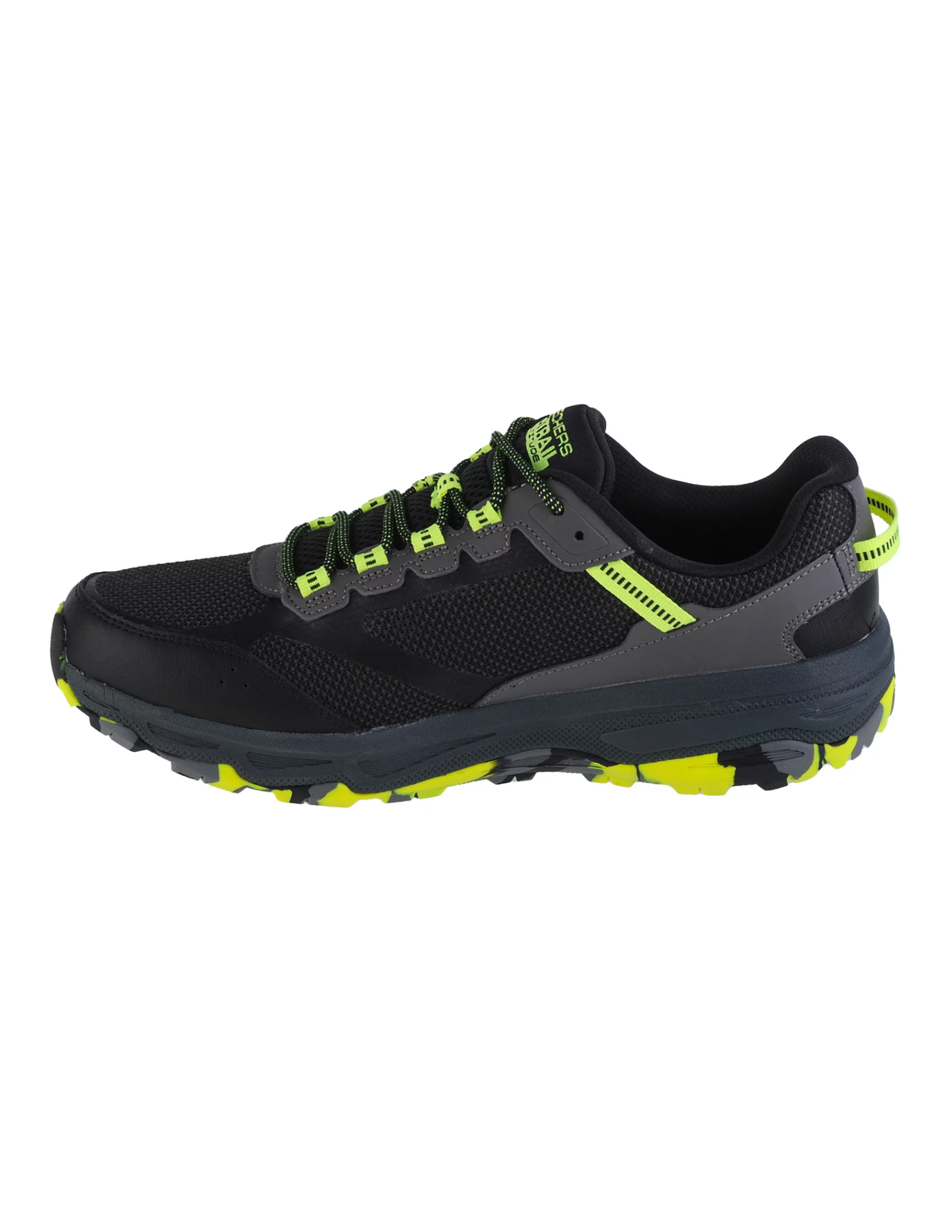 Skechers GO RUN Trail Altitude Marble Rock 2.0 Trail Running Shoes – Black / Lime – Men