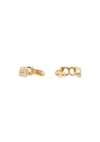Gucci Script Earrings
