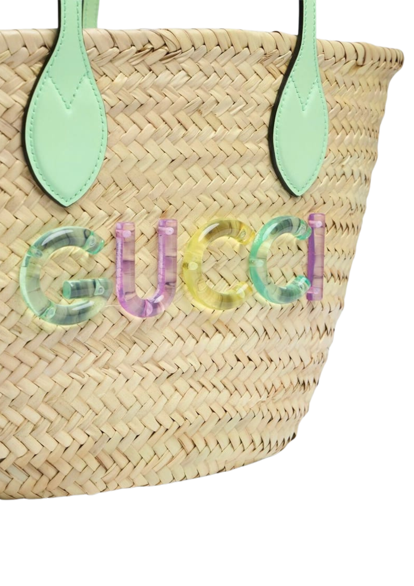 Gucci Straw Tote Bag