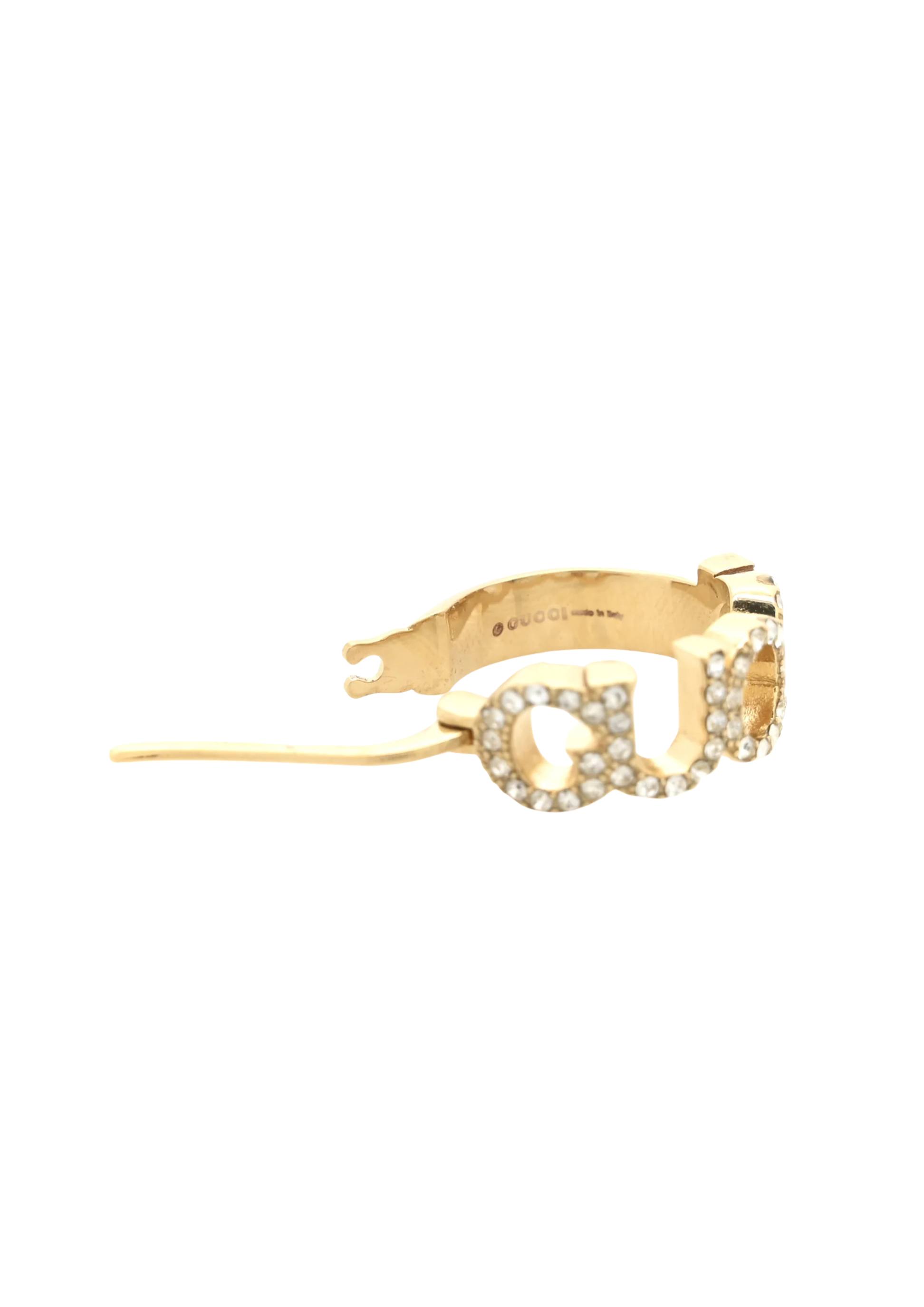Gucci Script Earrings