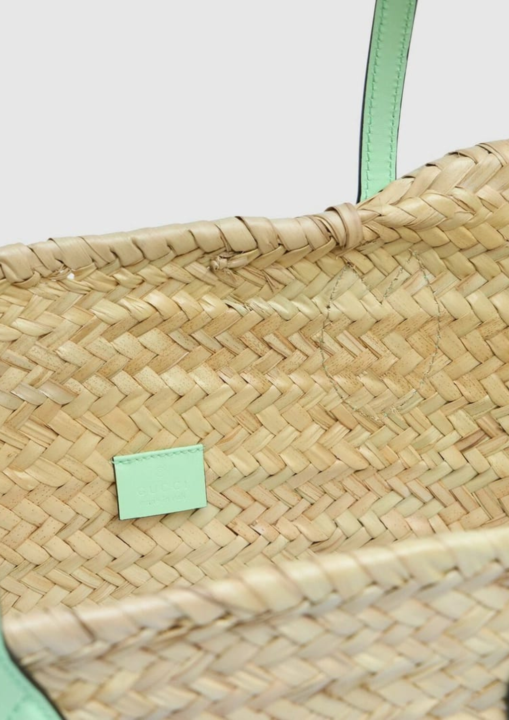 Gucci Straw Tote Bag