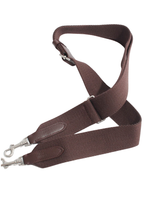 Celine Small Besace Strap Triomphe Calfskin Shoulder Bag – Brown – Women