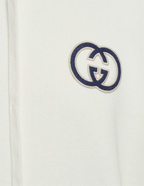Gucci Interlocking G Cotton Jersey Hoodie – Off White – Men