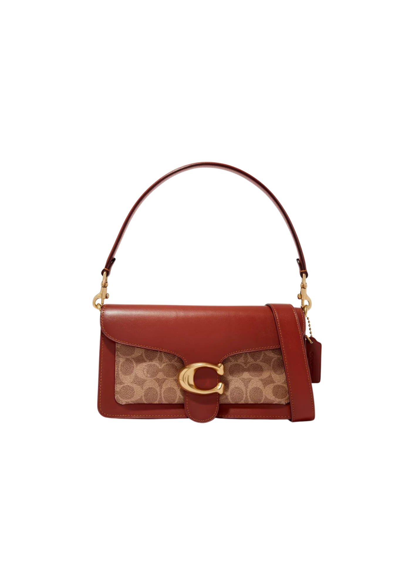 Coach Tabby Rust Tan Shoulder Bag