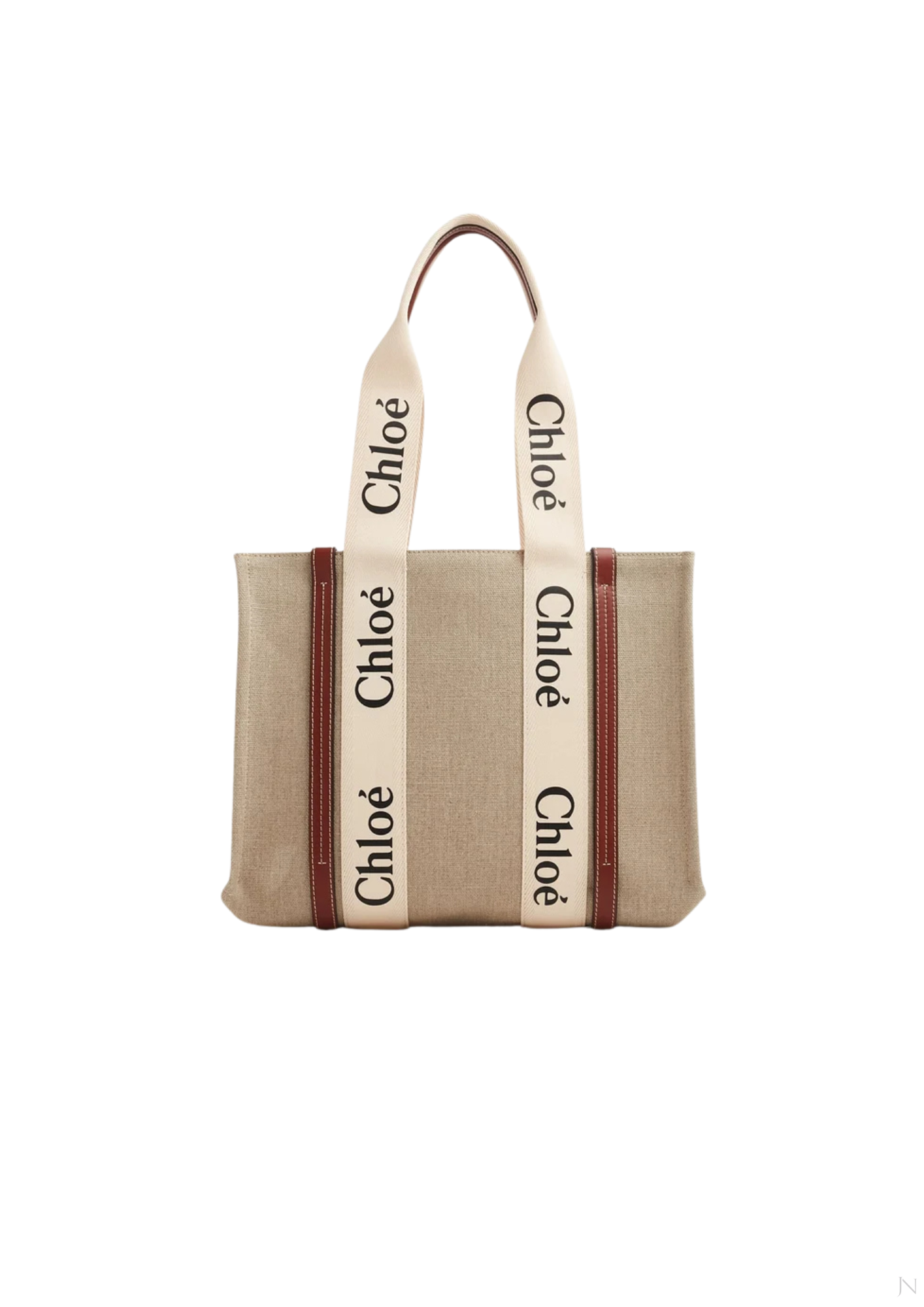 Chloé Woody Medium Shopping Tote Bag