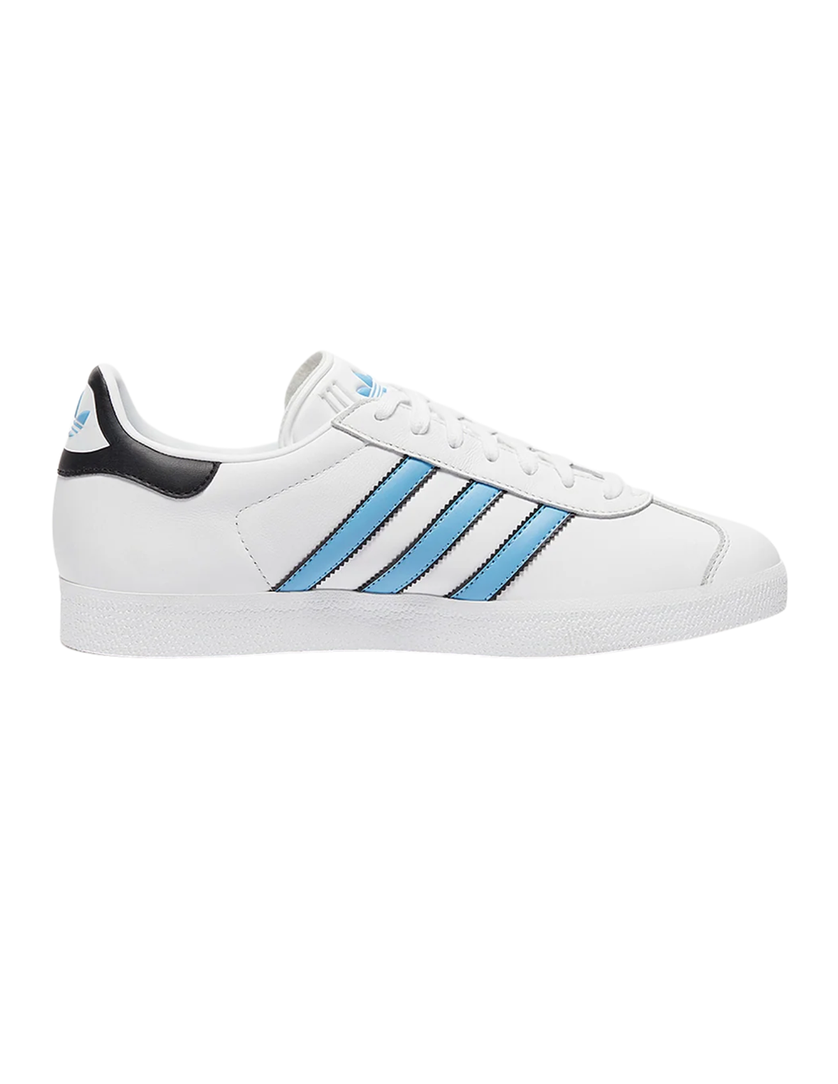 adidas Originals Gazelle Low-Top Sneakers – White & Blue – Unisex