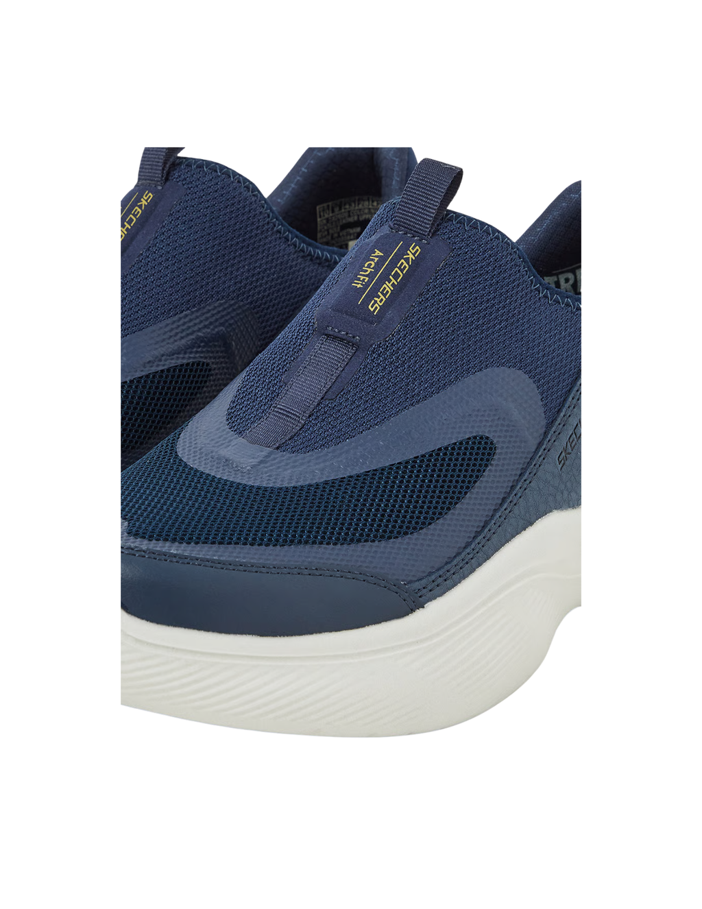 Skechers Arch Fit Infinity Slip-On Walking Sneakers – Navy – Men