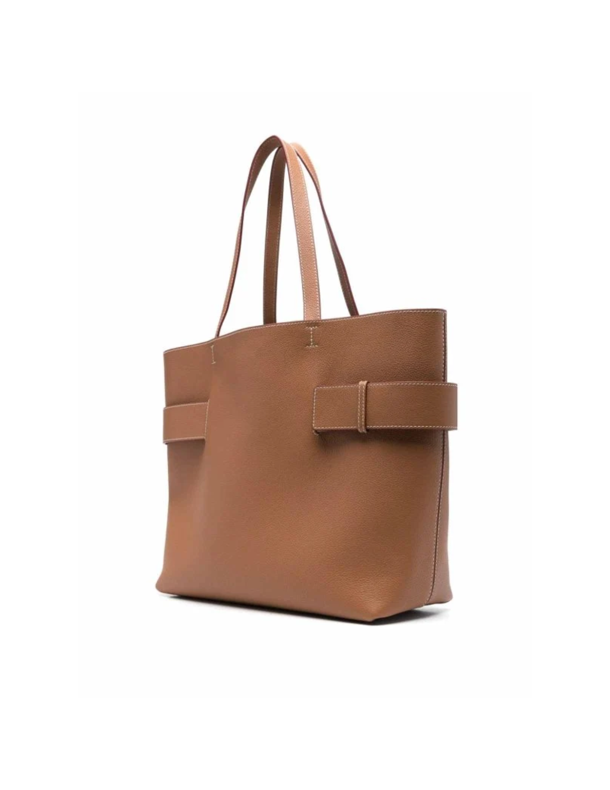 Alexander McQueen T-Bar Sling Large Calf Leather Shopper Tote Bag –  Women