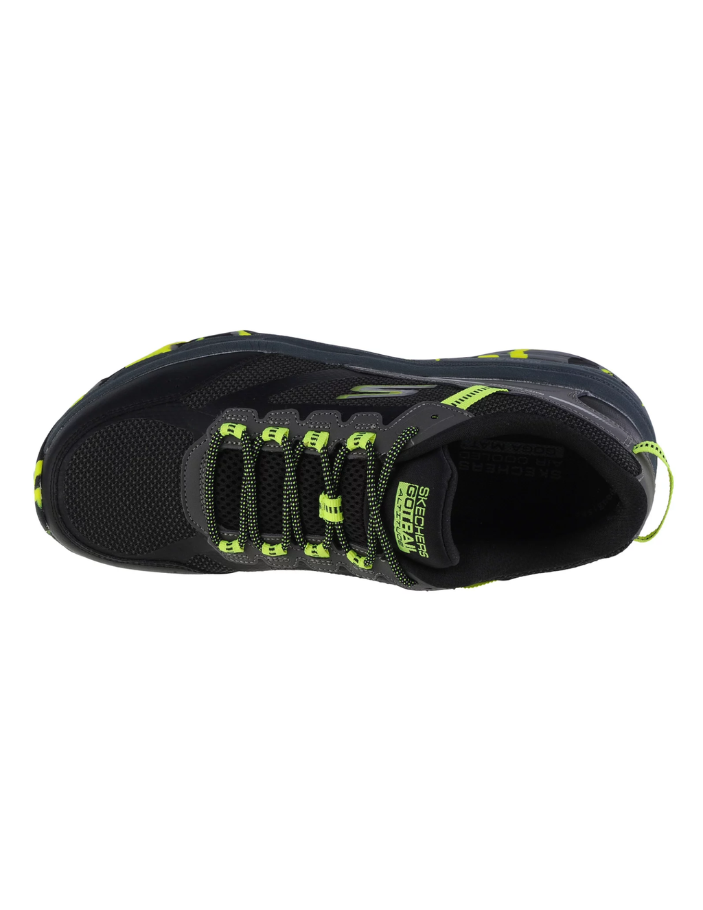 Skechers GO RUN Trail Altitude Marble Rock 2.0 Trail Running Shoes – Black / Lime – Men
