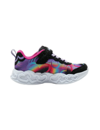 Skechers S Lights Infinite Heart Lights Light-Up Sneakers – Black / Multi – Kids