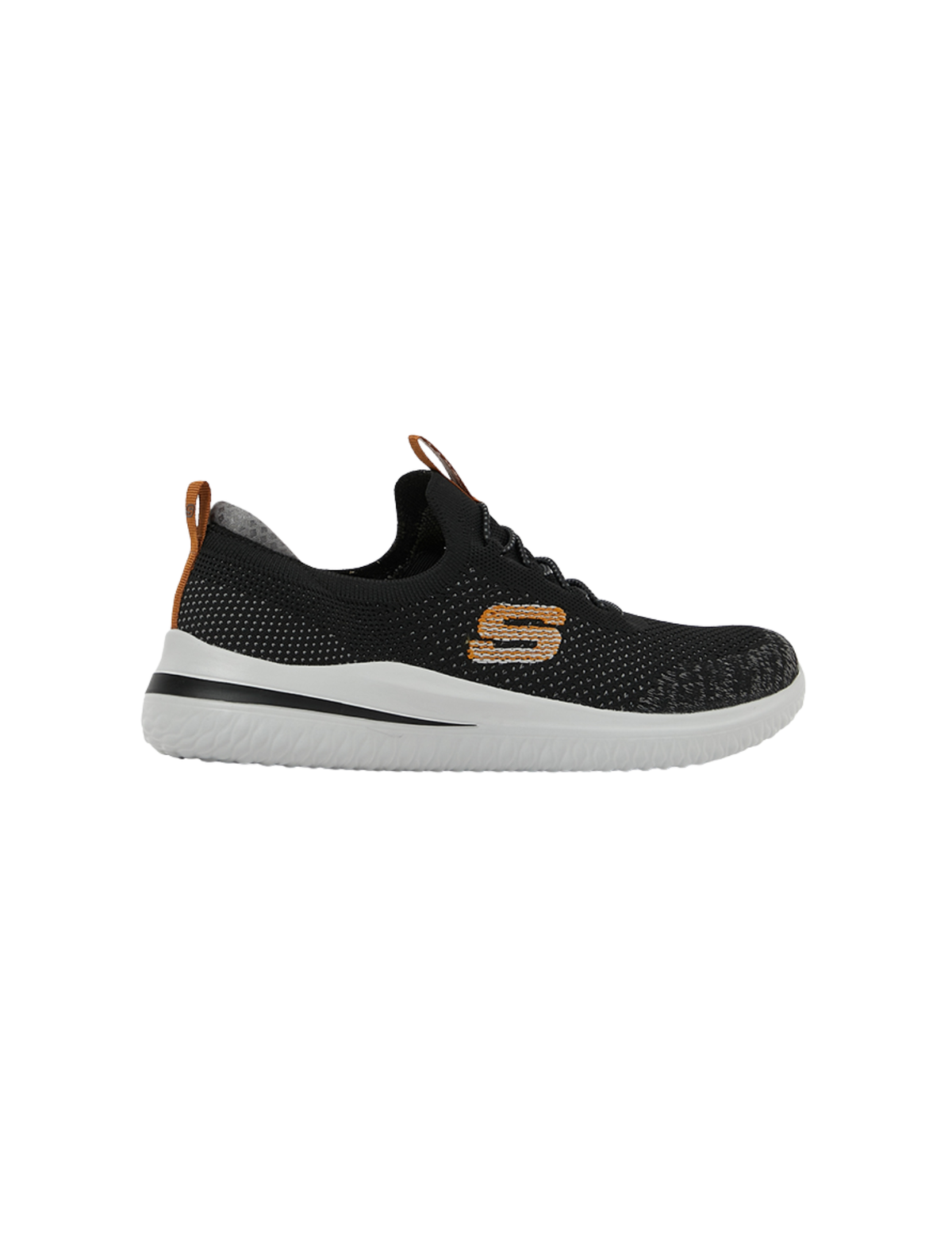 Skechers Delson 3.0 Mendon Memory Foam Slip-On Sneakers – Black – Men